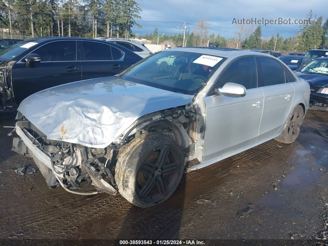 2012 Audi S4 3.0 Premium Plus Silver vin: WAUBGAFL7CA018521