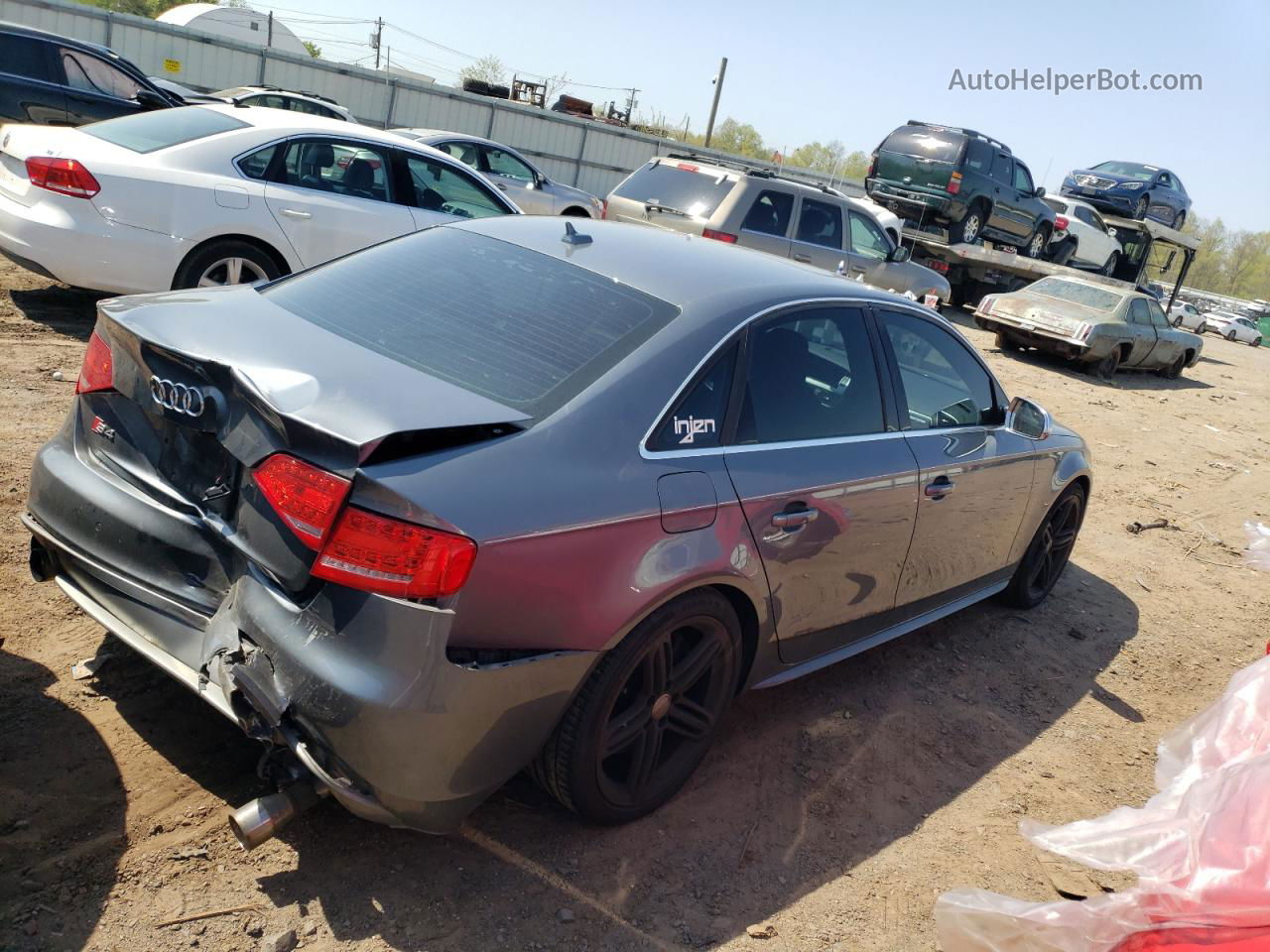 2012 Audi S4 Premium Plus Gray vin: WAUBGAFL9CA096024