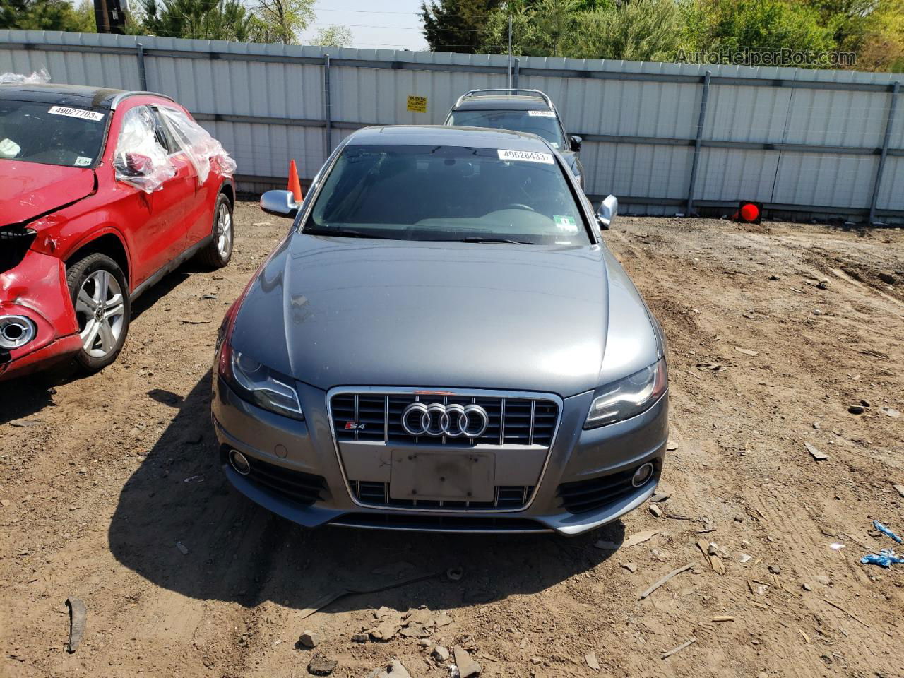 2012 Audi S4 Premium Plus Gray vin: WAUBGAFL9CA096024