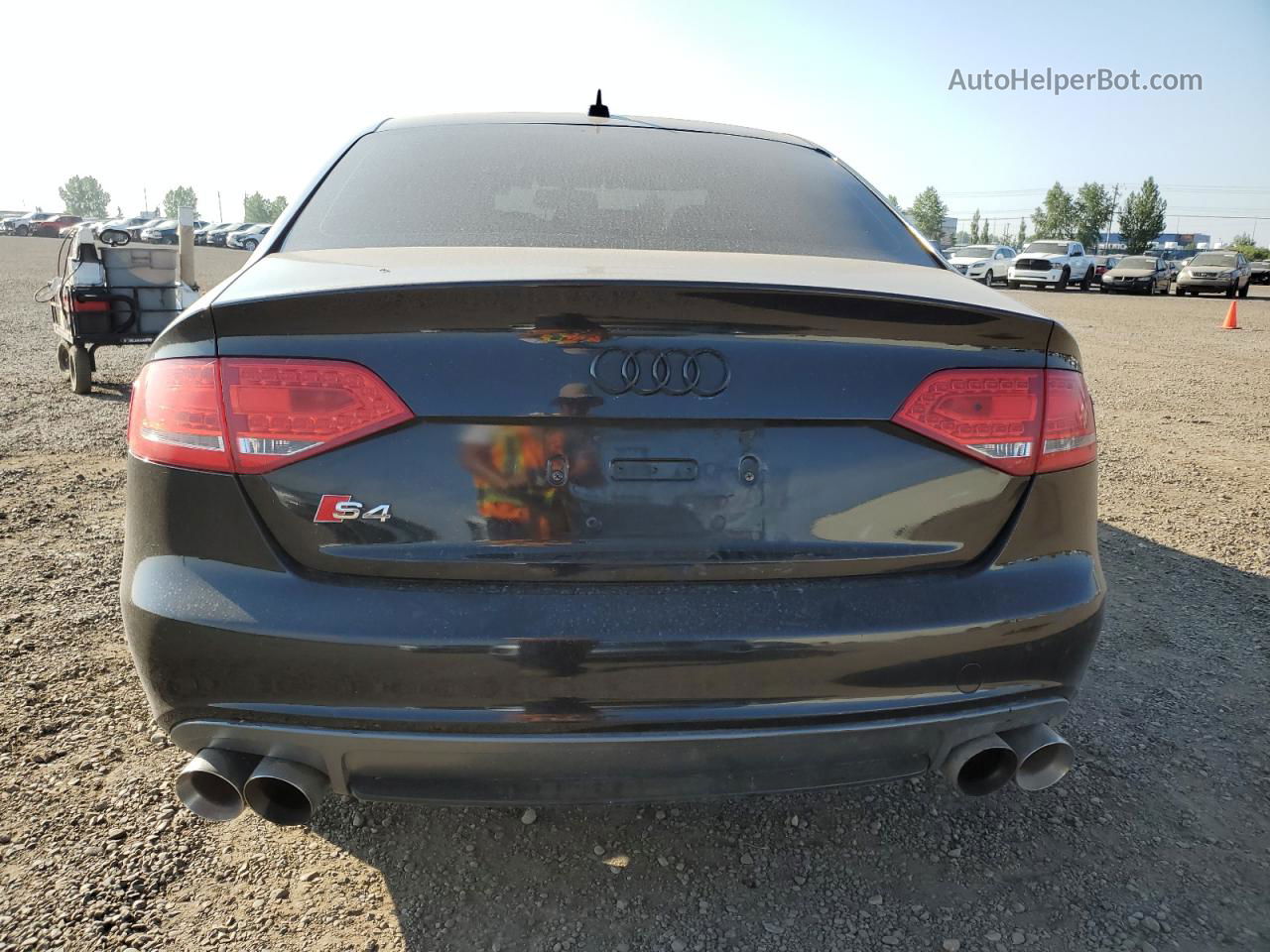 2012 Audi S4 Premium Plus Black vin: WAUBGCFL2CA022777