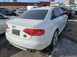 2012 Audi S4 Premium Plus Белый vin: WAUBGCFL9CA114064