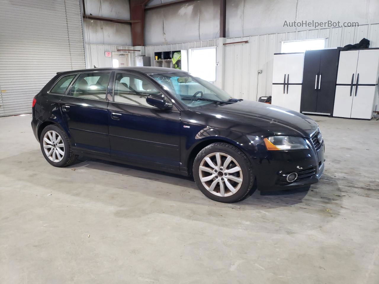 2012 Audi A3 Premium Black vin: WAUBJAFM3CA046312