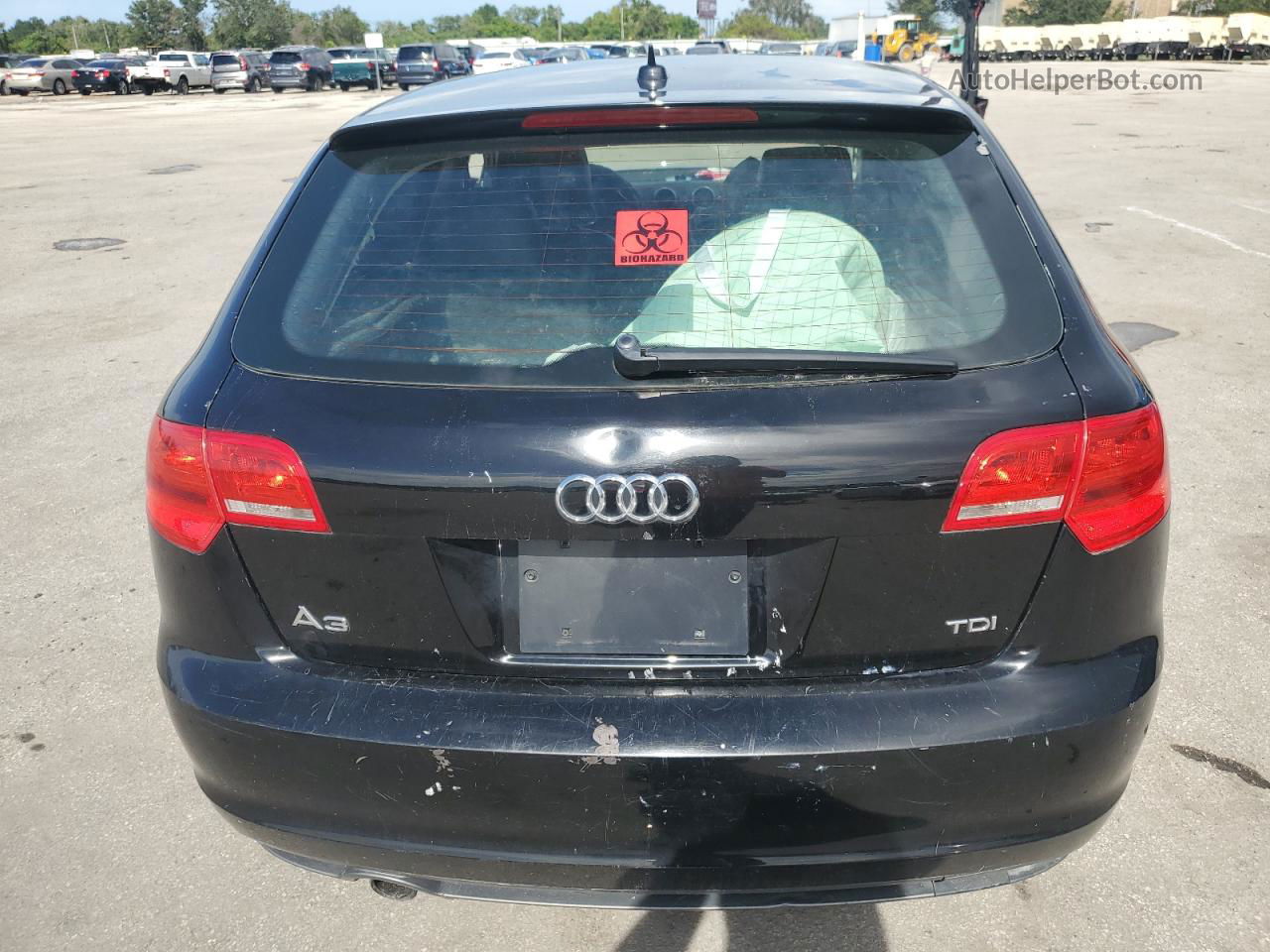 2012 Audi A3 Premium Black vin: WAUBJAFM6CA012445