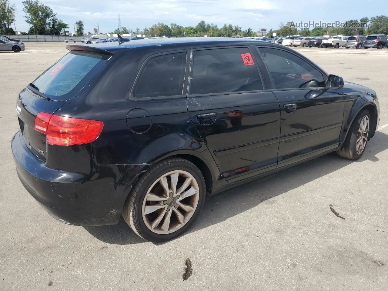 2012 Audi A3 Premium Черный vin: WAUBJAFM6CA012445