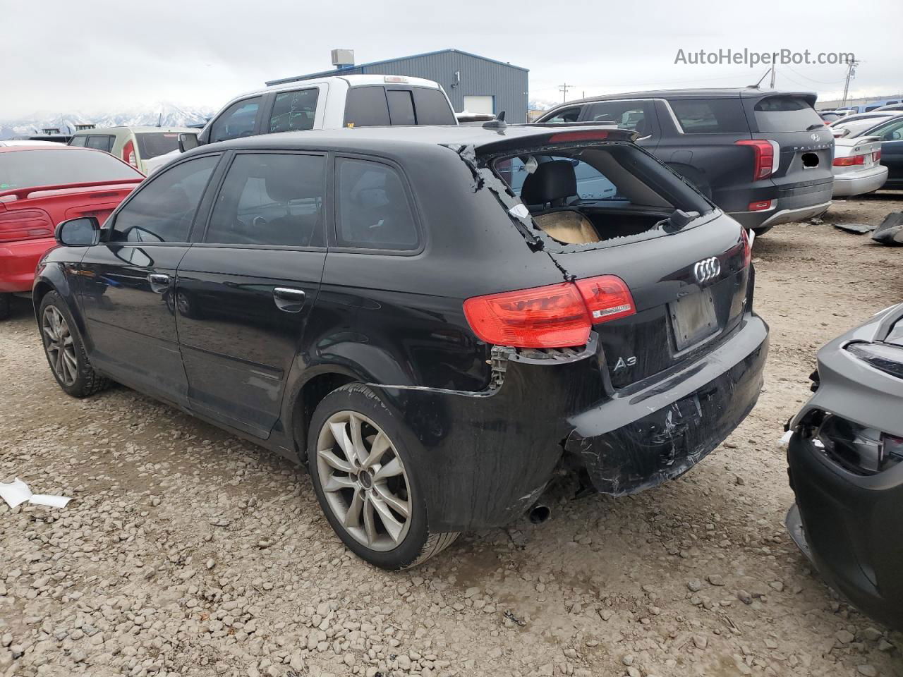 2012 Audi A3 Premium Black vin: WAUBJAFM6CA012994