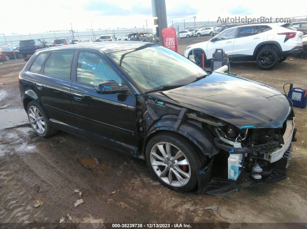 2012 Audi A3 2.0 Tdi Premium Black vin: WAUBJAFM7CA058494