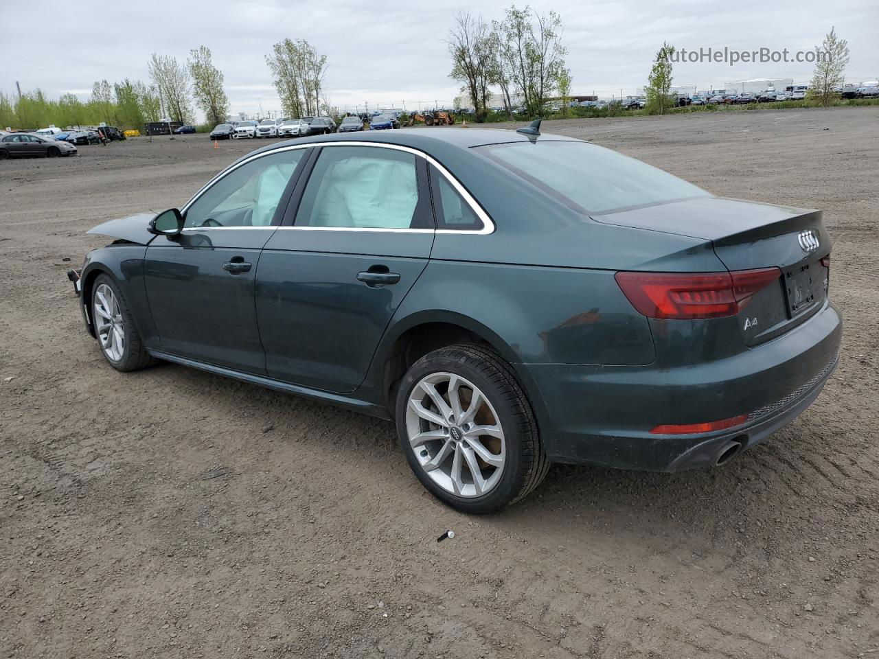 2018 Audi A4 Progressiv Green vin: WAUBNAF42JN003851