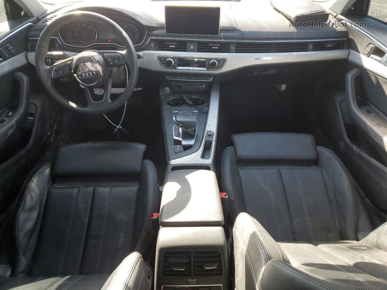 2018 Audi A4 Progressiv Silver vin: WAUBNAF42JN012825