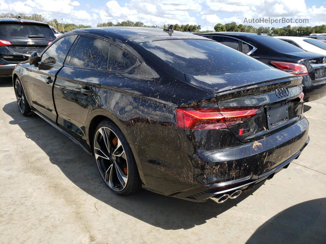 2022 Audi S5 Premium Plus Черный vin: WAUC4CF50NA035819