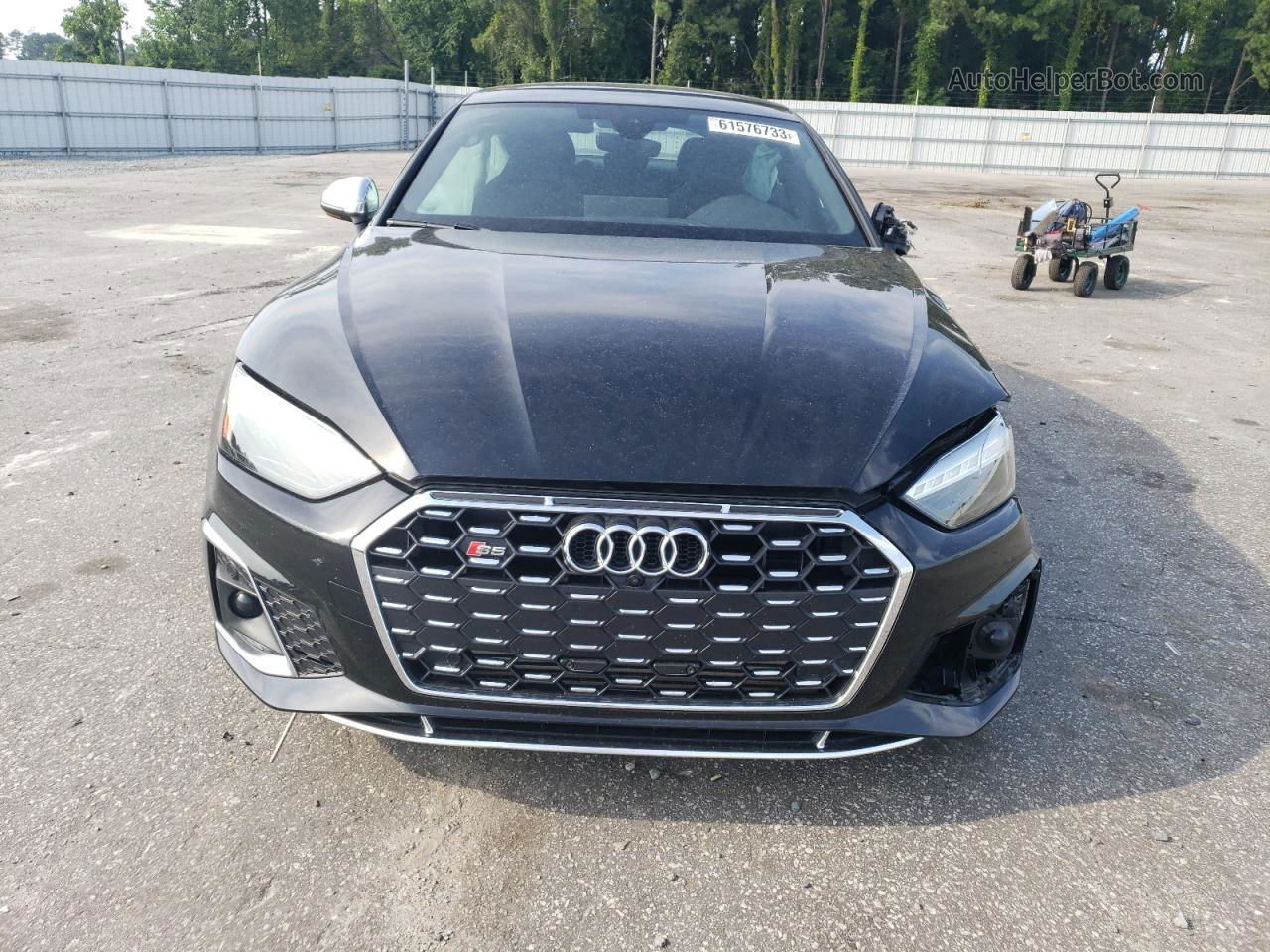 2022 Audi S5 Premium Plus Black vin: WAUC4CF54NA033314