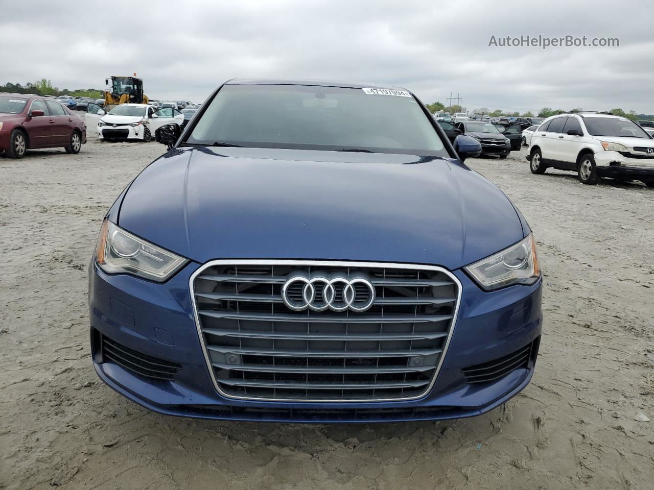 2016 Audi A3 Premium Plus Blue vin: WAUC7GFF3G1094342