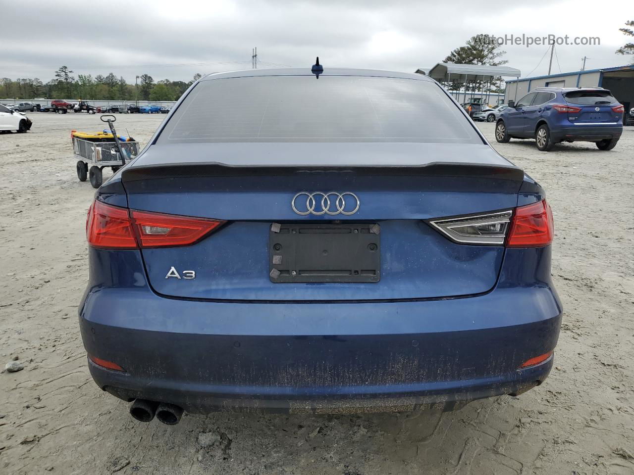 2016 Audi A3 Premium Plus Blue vin: WAUC7GFF3G1094342