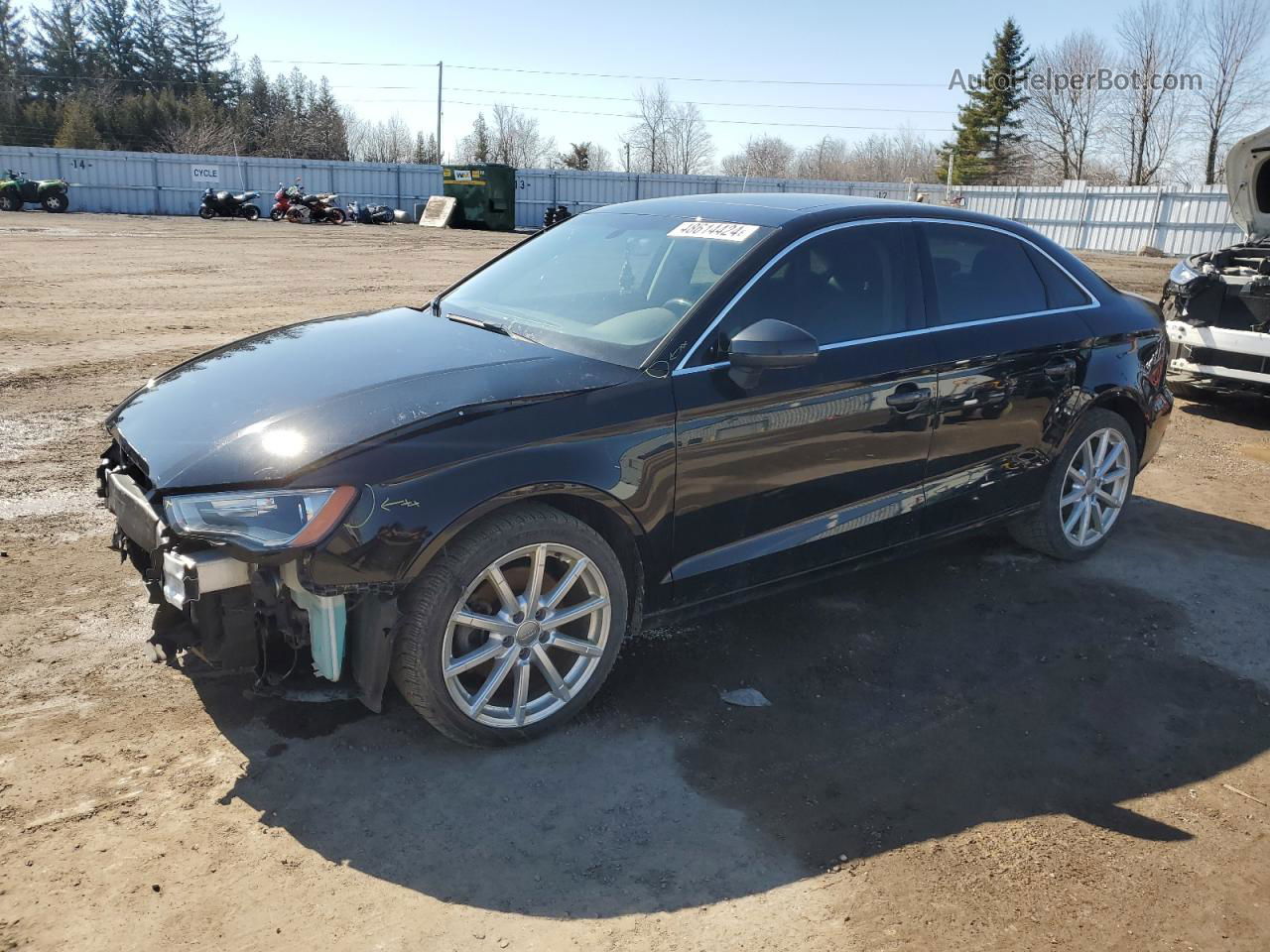 2016 Audi A3 Premium Plus Black vin: WAUC7GFF7G1118156