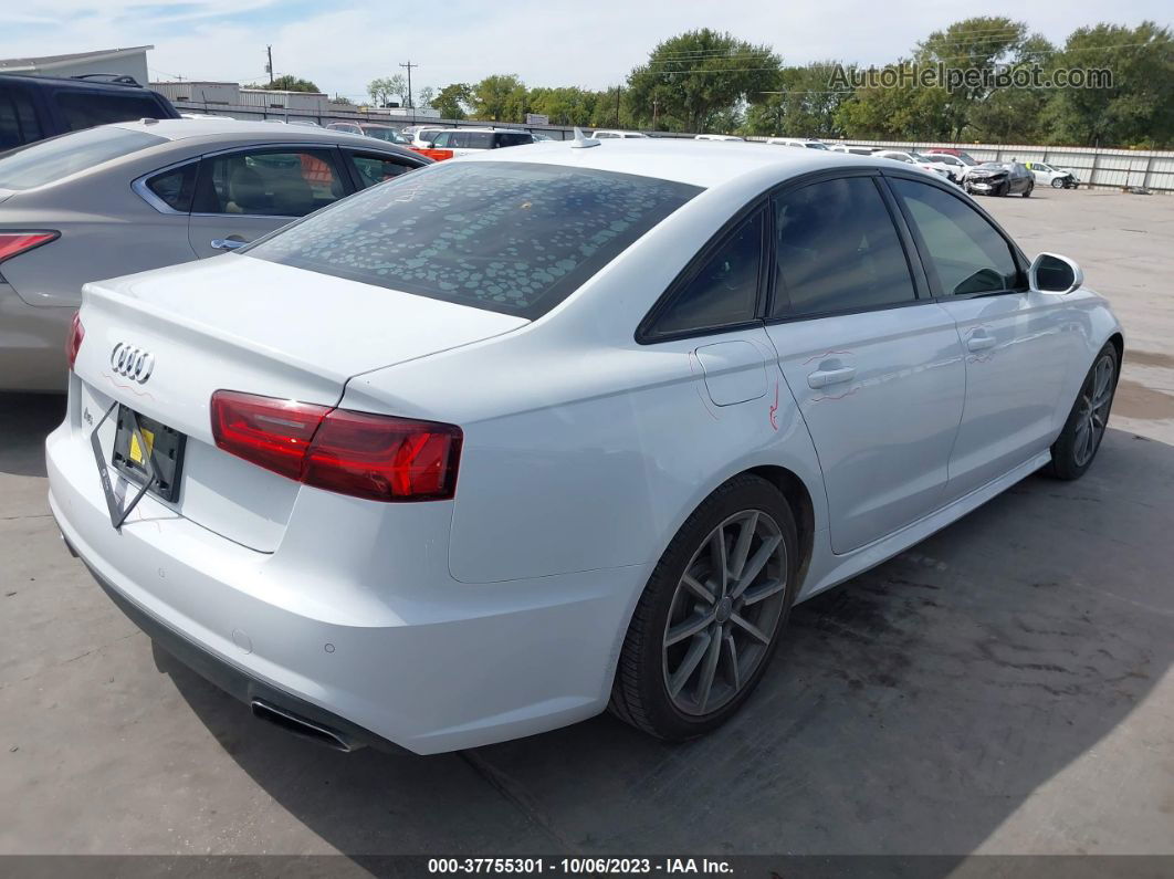 2017 Audi A6 2.0t Premium White vin: WAUC8AFC0HN064046