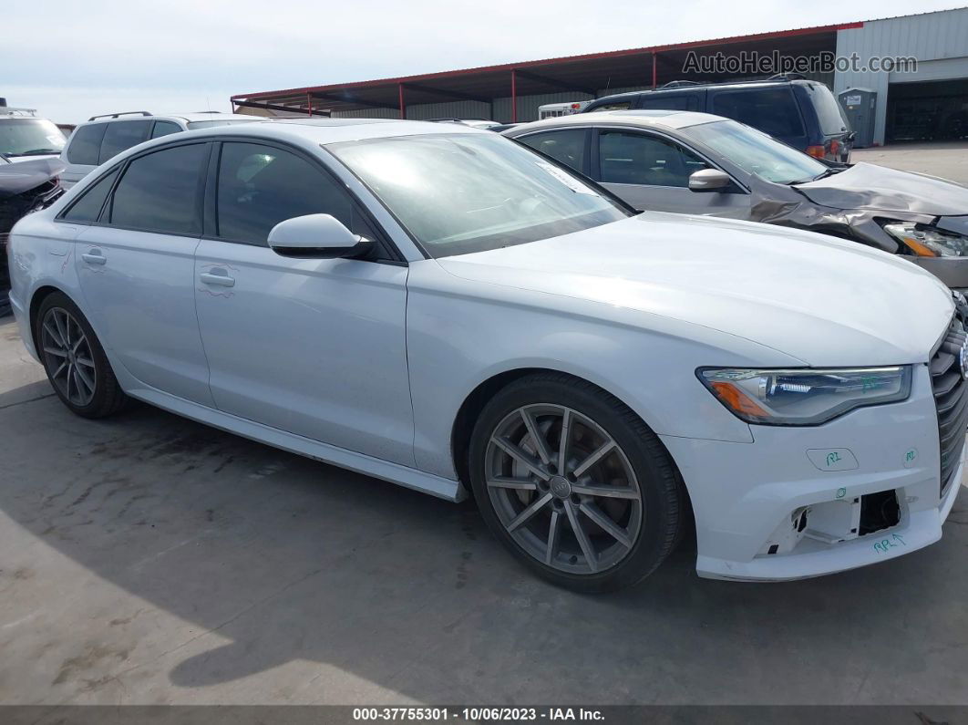 2017 Audi A6 2.0t Premium White vin: WAUC8AFC0HN064046