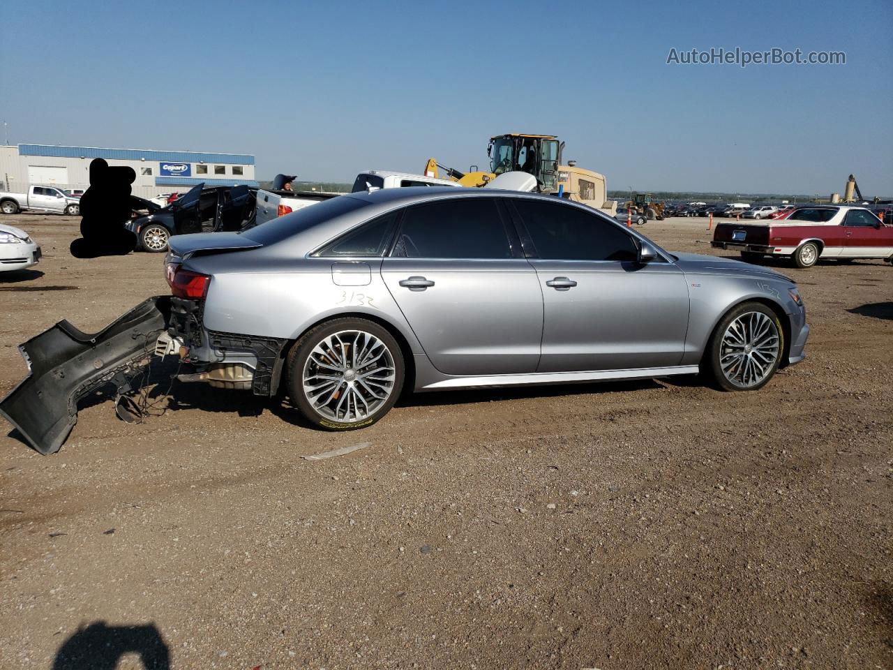 2017 Audi A6 Premium Серебряный vin: WAUC8AFC1HN068171