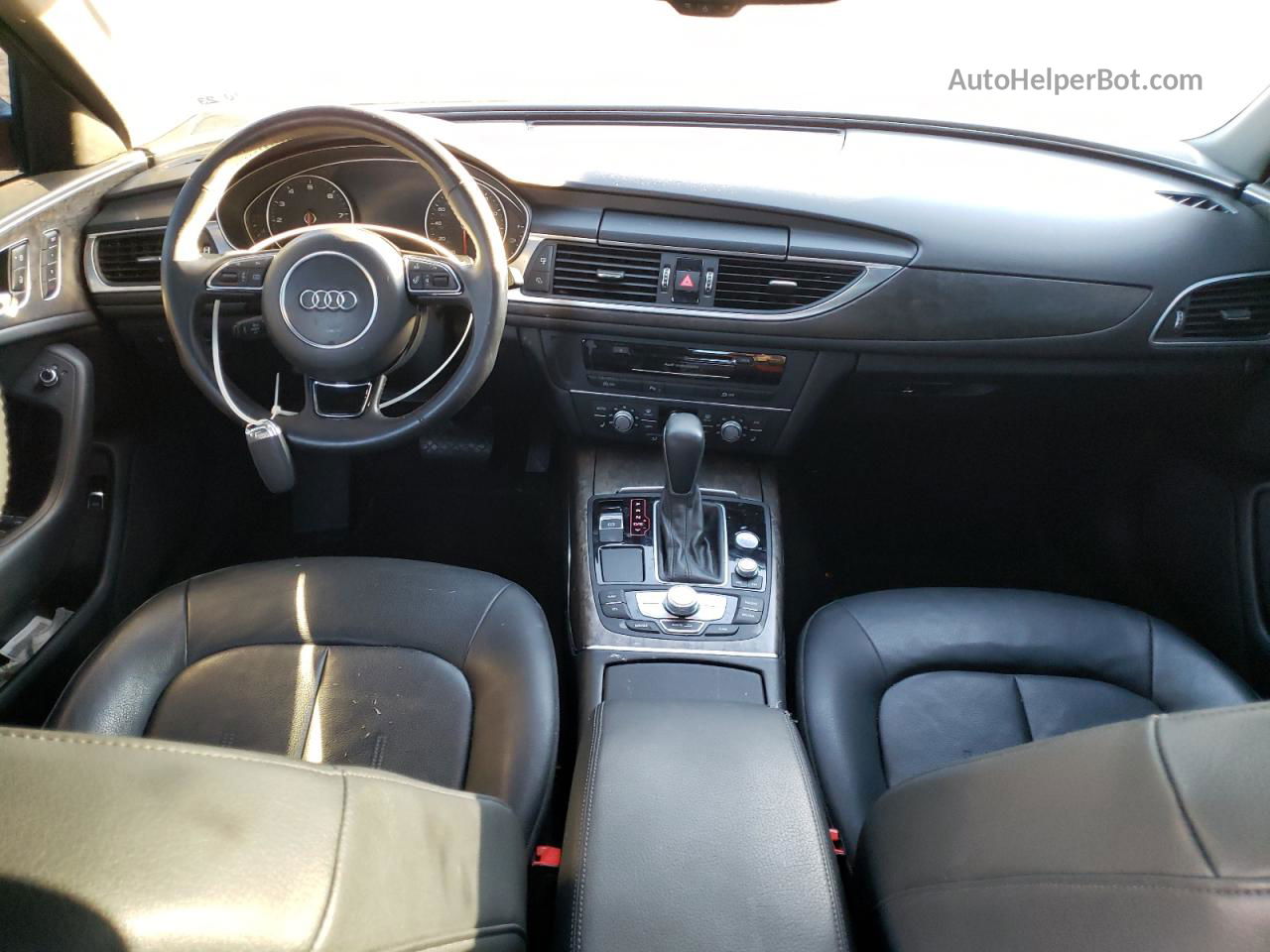 2017 Audi A6 Premium Черный vin: WAUC8AFC2HN030237