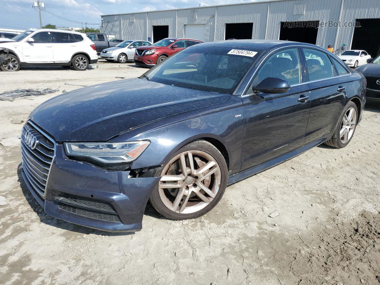 2017 Audi A6 Premium Blue vin: WAUC8AFC4HN077270