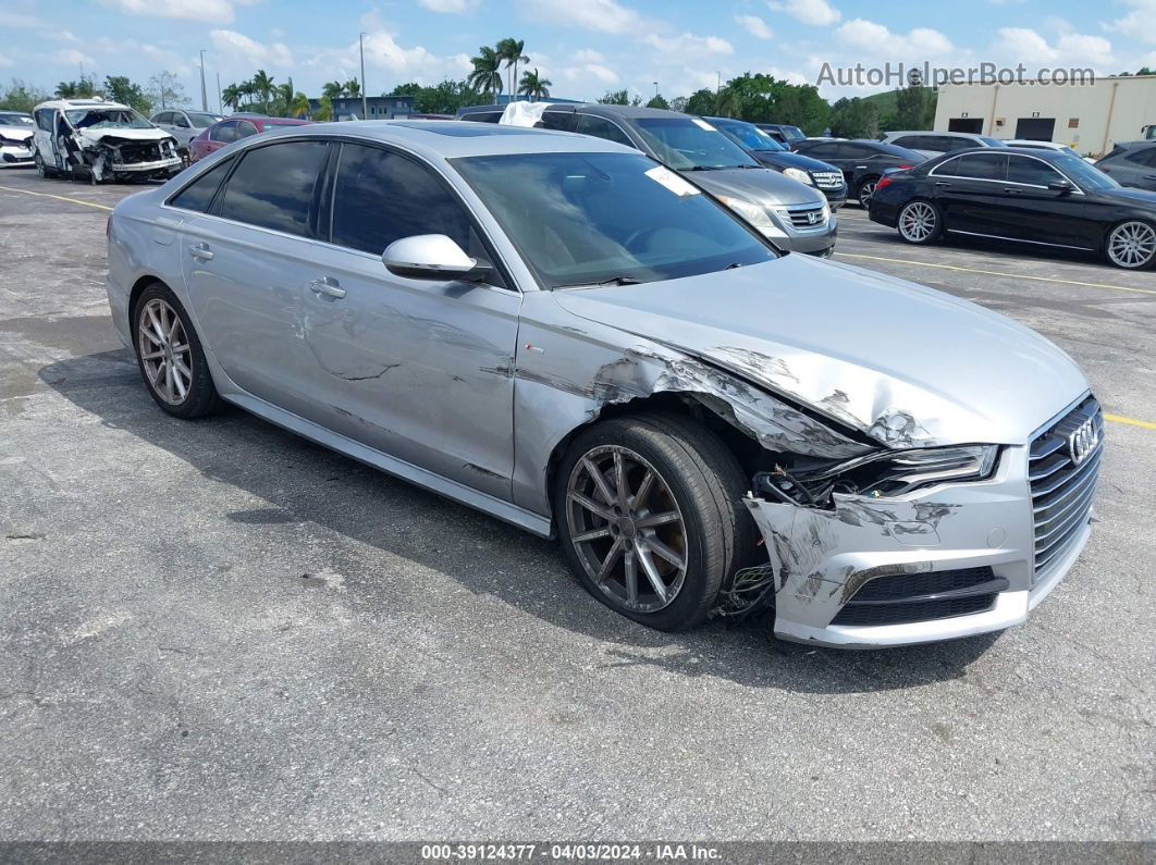 2017 Audi A6 2.0t Premium Silver vin: WAUC8AFC5HN011116