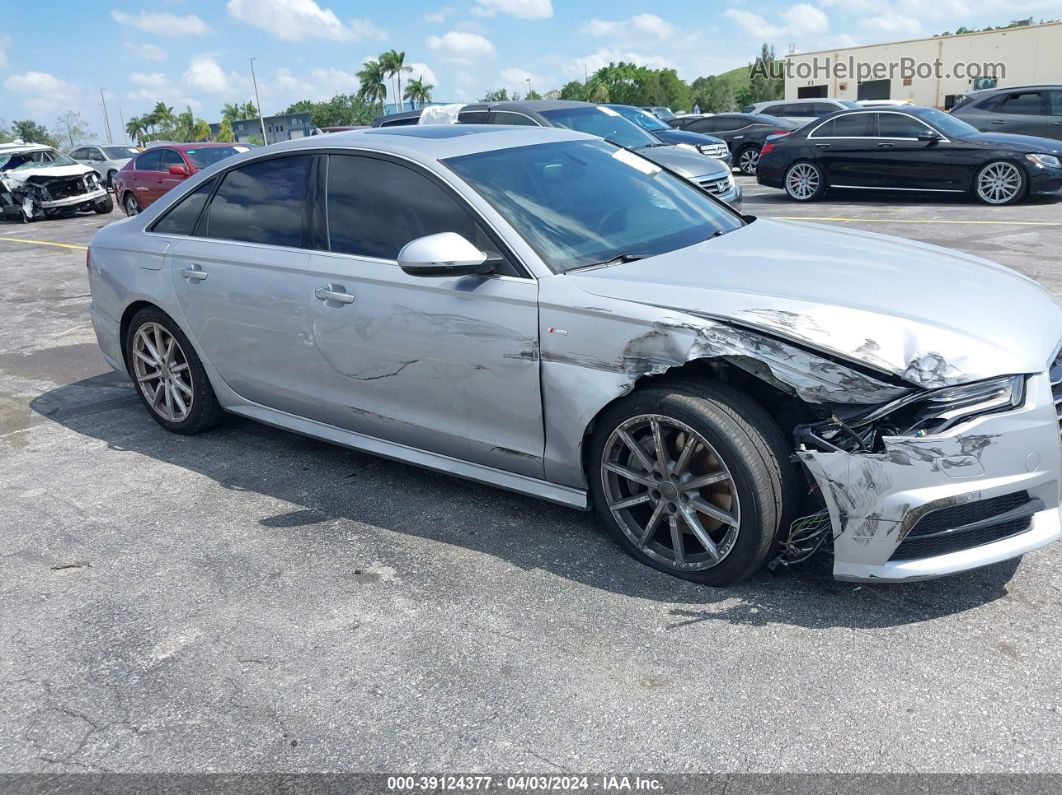 2017 Audi A6 2.0t Premium Silver vin: WAUC8AFC5HN011116