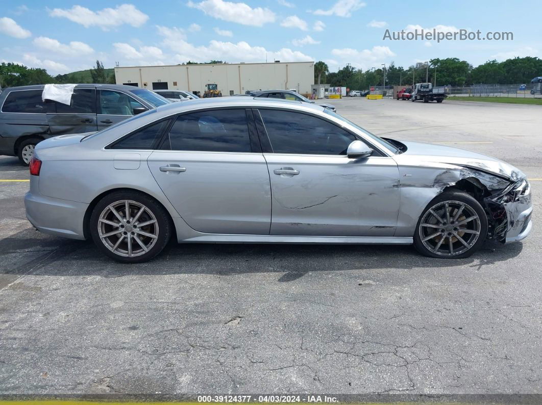 2017 Audi A6 2.0t Premium Silver vin: WAUC8AFC5HN011116