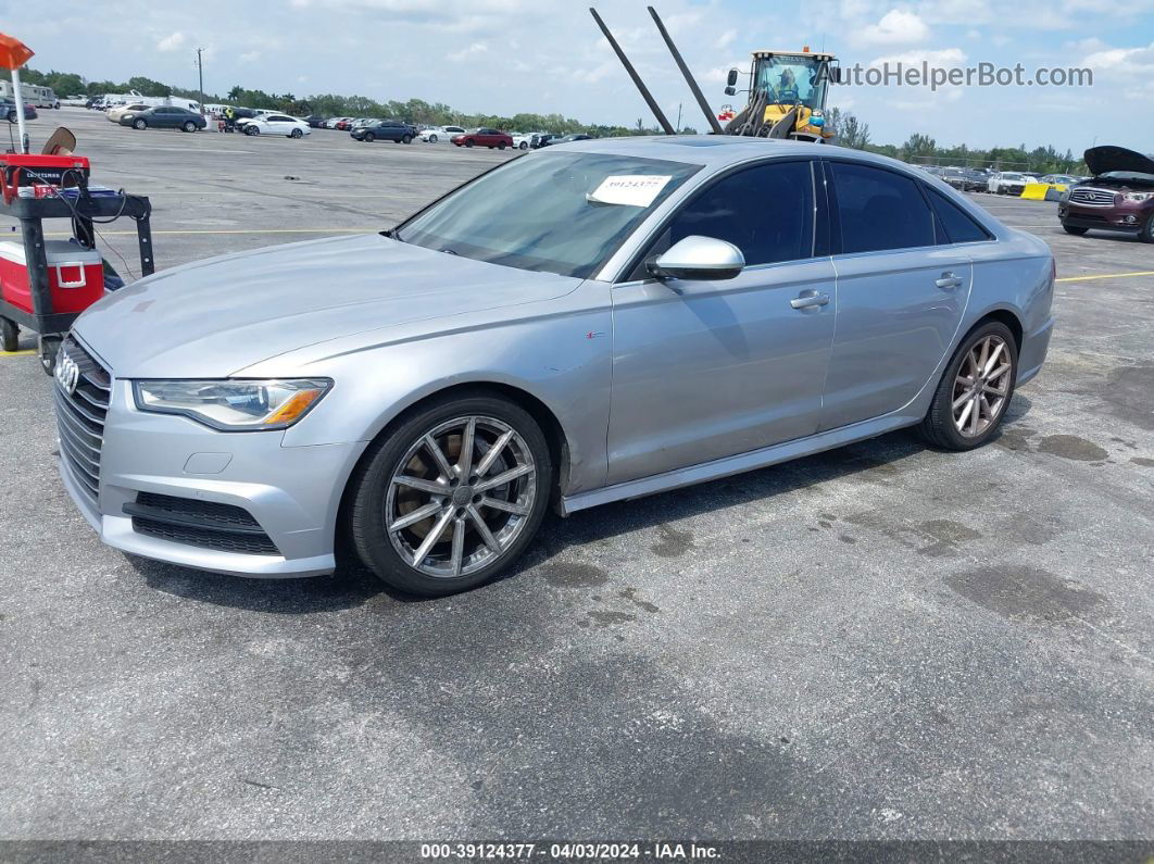 2017 Audi A6 2.0t Premium Silver vin: WAUC8AFC5HN011116