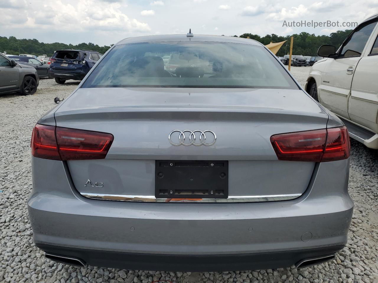 2017 Audi A6 Premium Silver vin: WAUC8AFC7HN055764