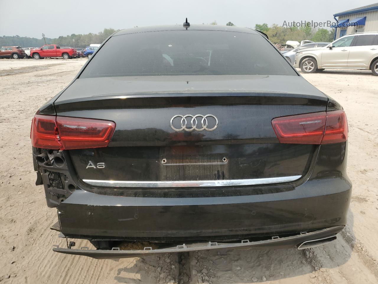 2017 Audi A6 Premium Черный vin: WAUC8AFC7HN067266