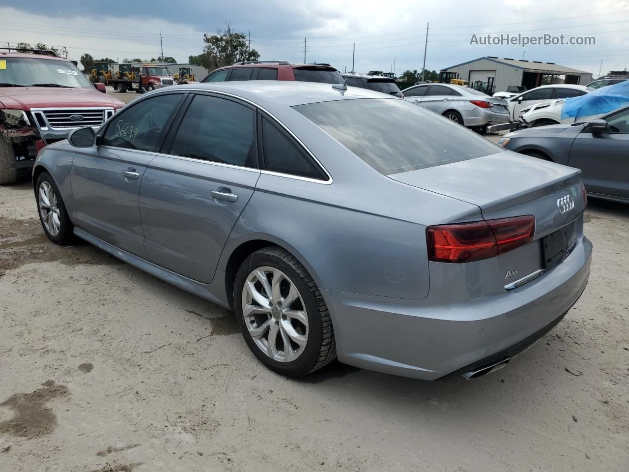 2017 Audi A6 Premium Gray vin: WAUC8AFC7HN117843