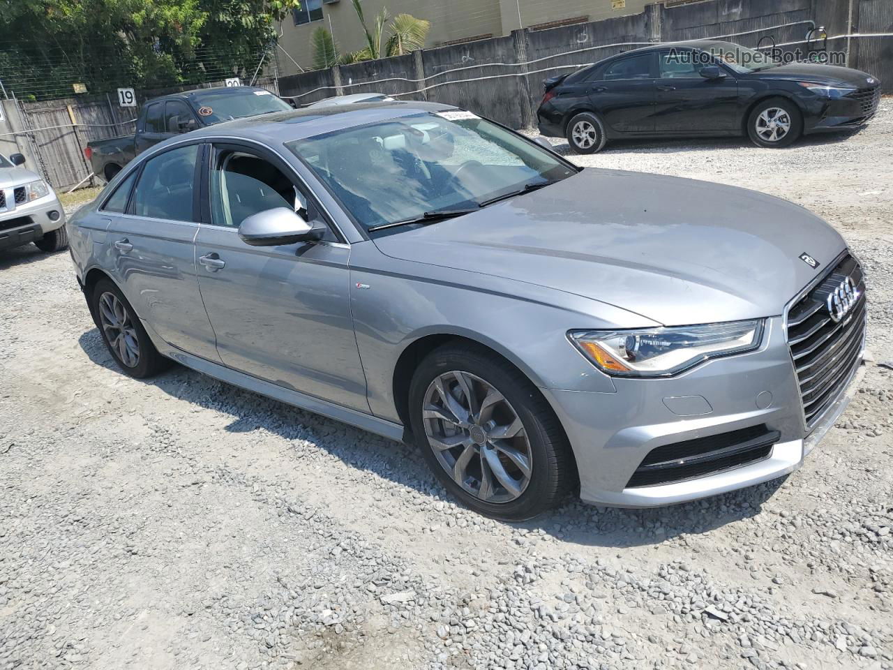 2017 Audi A6 Premium Gray vin: WAUC8AFC7HN134495