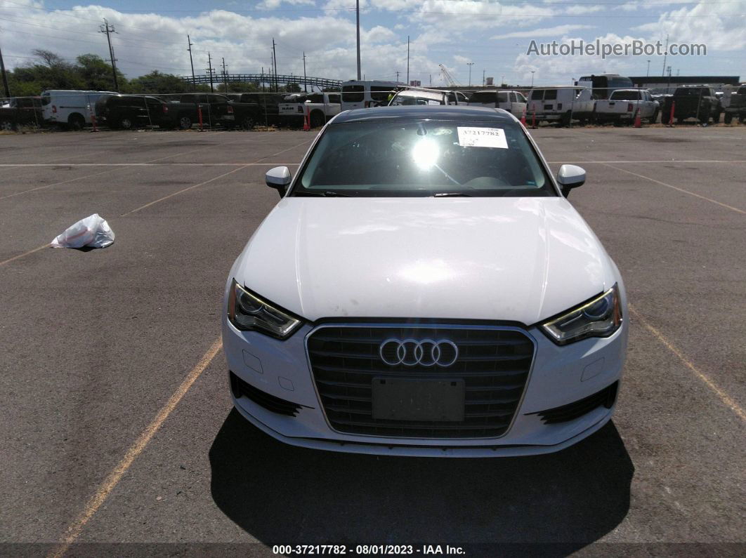 2015 Audi A3 1.8t Premium White vin: WAUCCGFF1F1007693