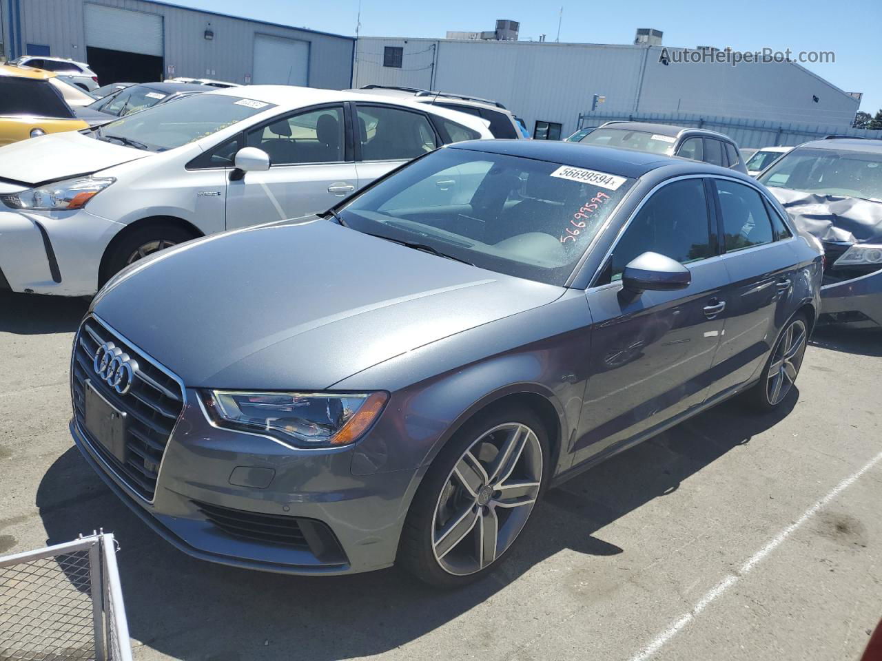 2015 Audi A3 Premium Plus Gray vin: WAUCCGFF1F1075914