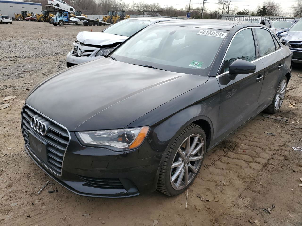 2015 Audi A3 Premium Plus Black vin: WAUCCGFF2F1013552