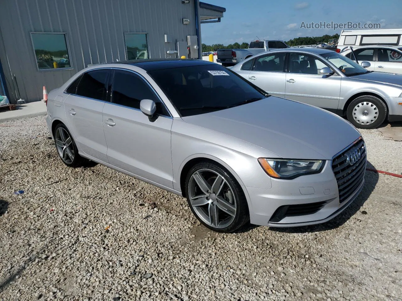 2015 Audi A3 Premium Plus Silver vin: WAUCCGFF2F1075498