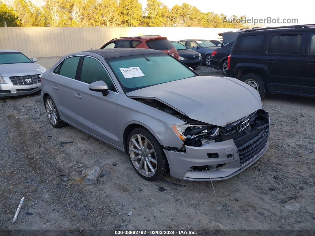 2015 Audi A3 1.8t Premium Silver vin: WAUCCGFF3F1011633