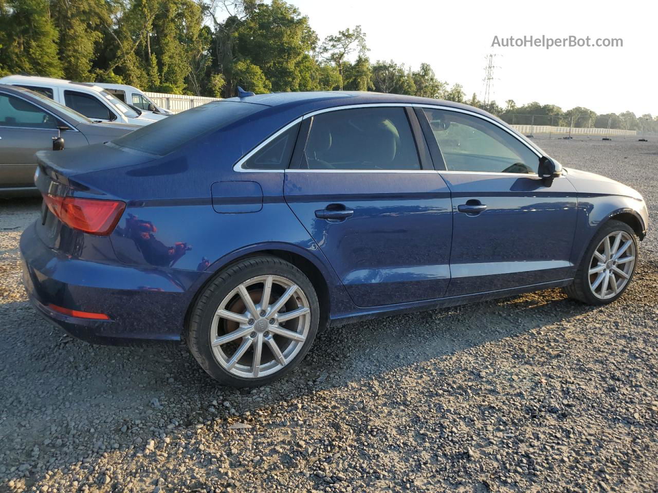 2015 Audi A3 Premium Plus Blue vin: WAUCCGFF3F1015343