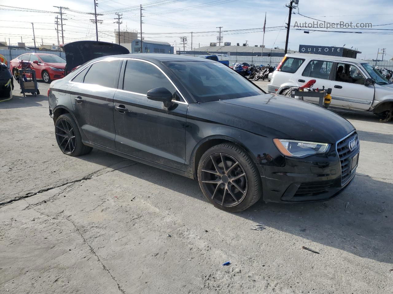 2015 Audi A3 Premium Plus Black vin: WAUCCGFF3F1040954