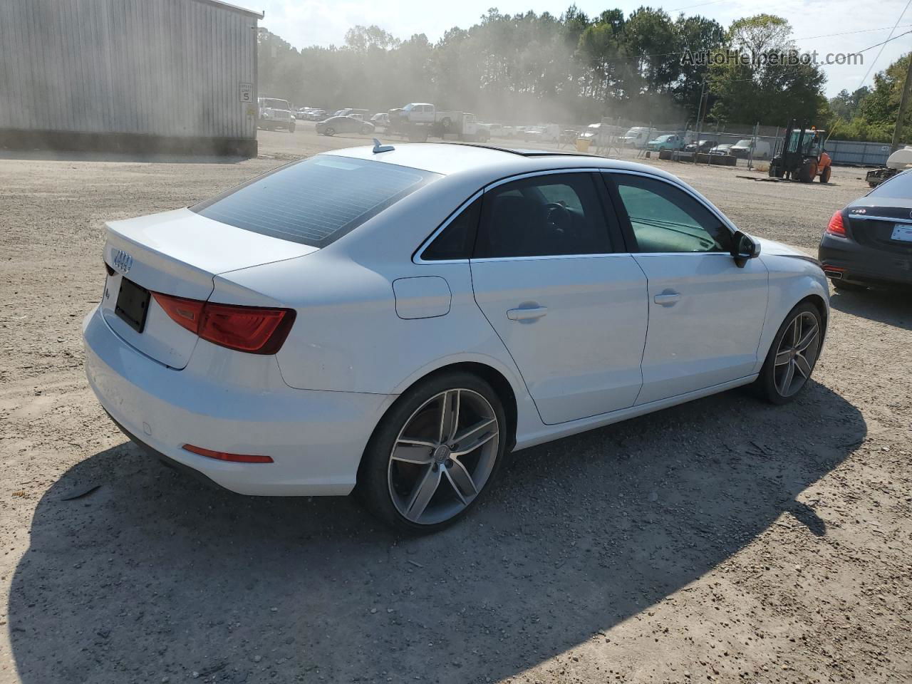 2015 Audi A3 Premium Plus White vin: WAUCCGFF7F1062665