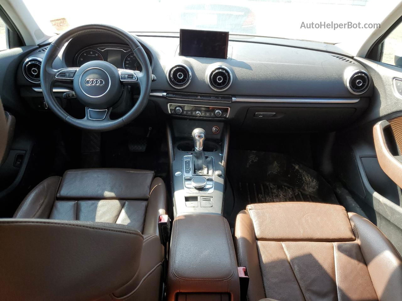 2015 Audi A3 Premium Plus White vin: WAUCCGFF7F1062665