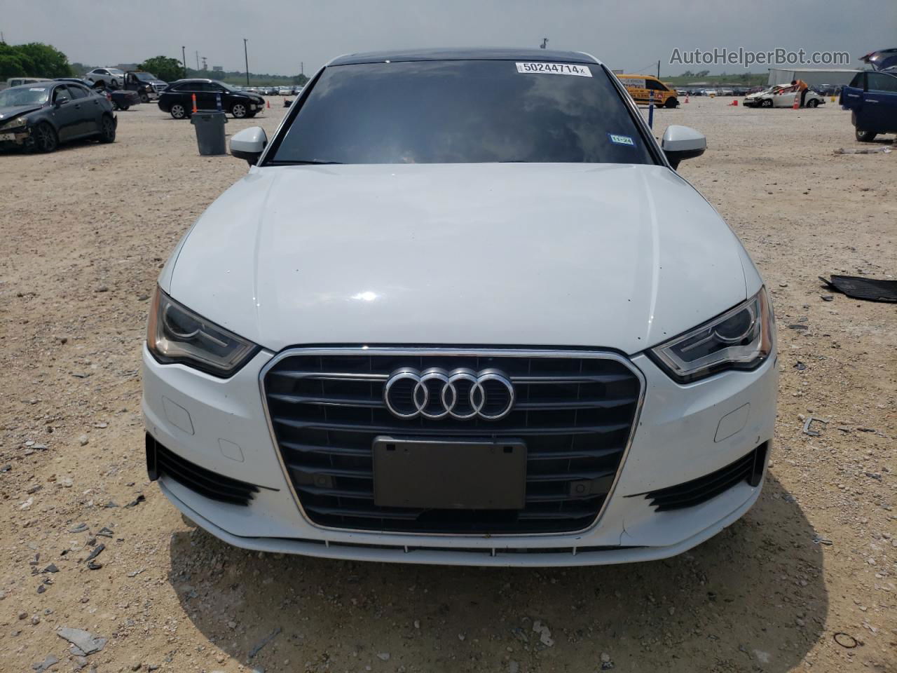 2015 Audi A3 Premium Plus White vin: WAUCCGFF7F1070913