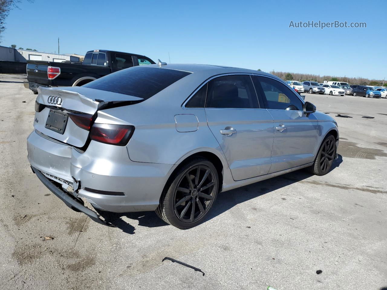 2015 Audi A3 Premium Plus Silver vin: WAUCCGFF7F1127921