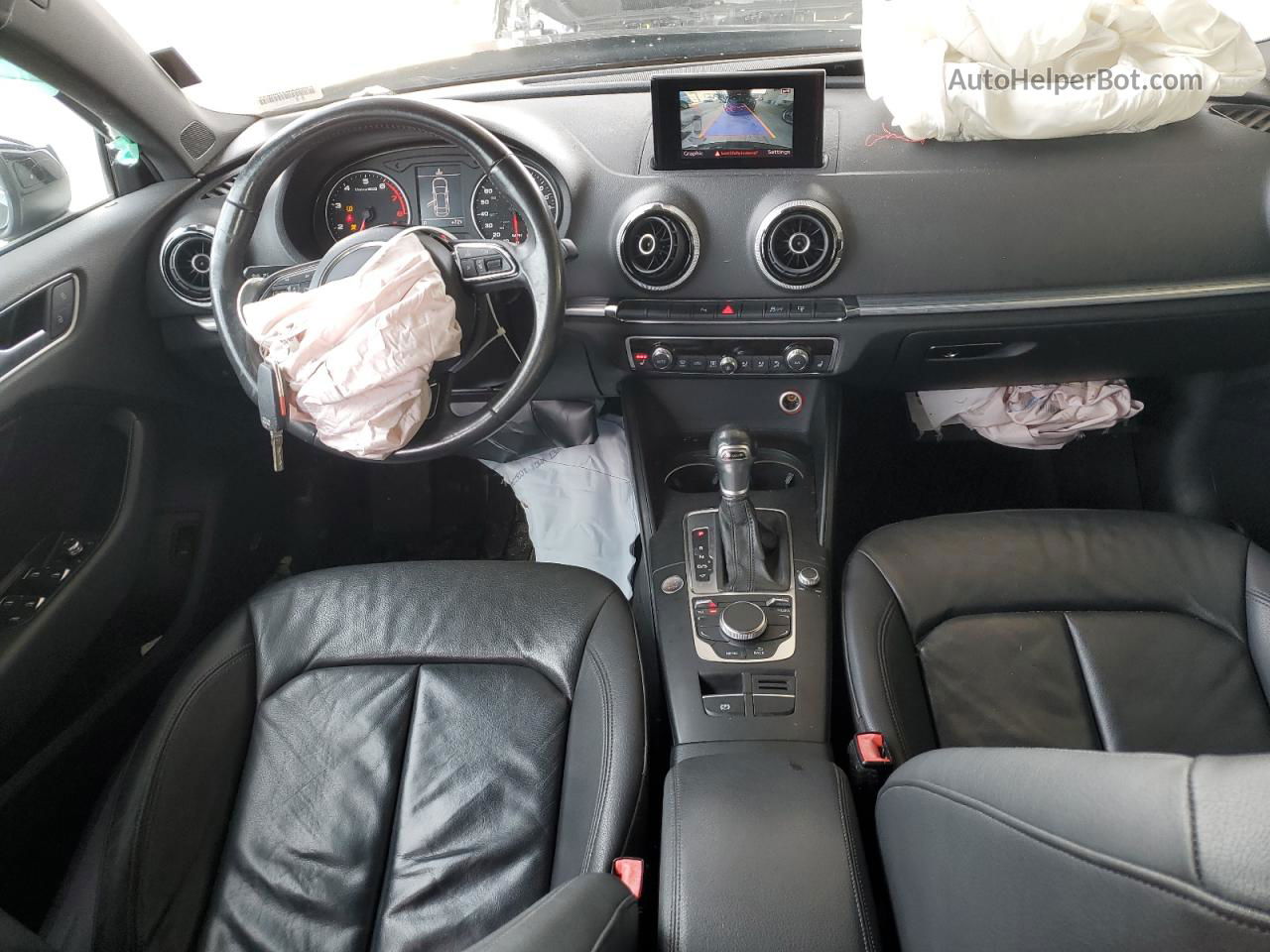 2015 Audi A3 Premium Plus Черный vin: WAUCCGFF9F1020210