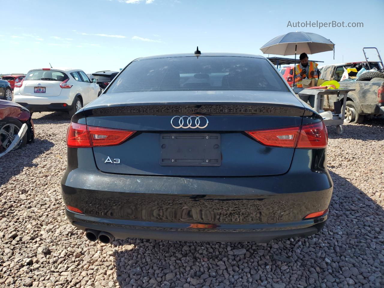 2015 Audi A3 Premium Plus Черный vin: WAUCCGFFXF1001634