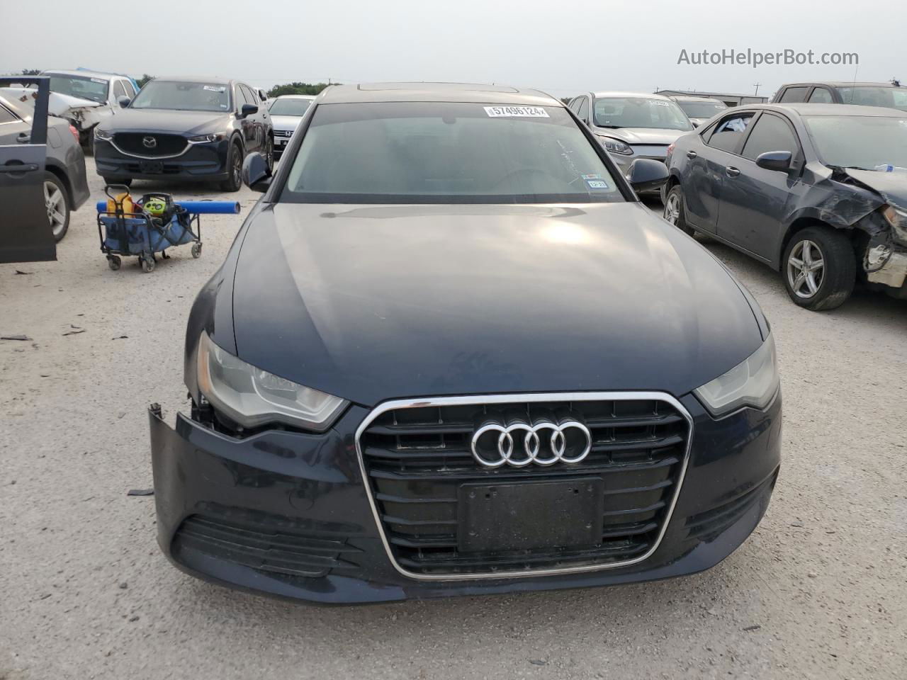 2013 Audi A6 Premium Blue vin: WAUCFAFC5DN104315