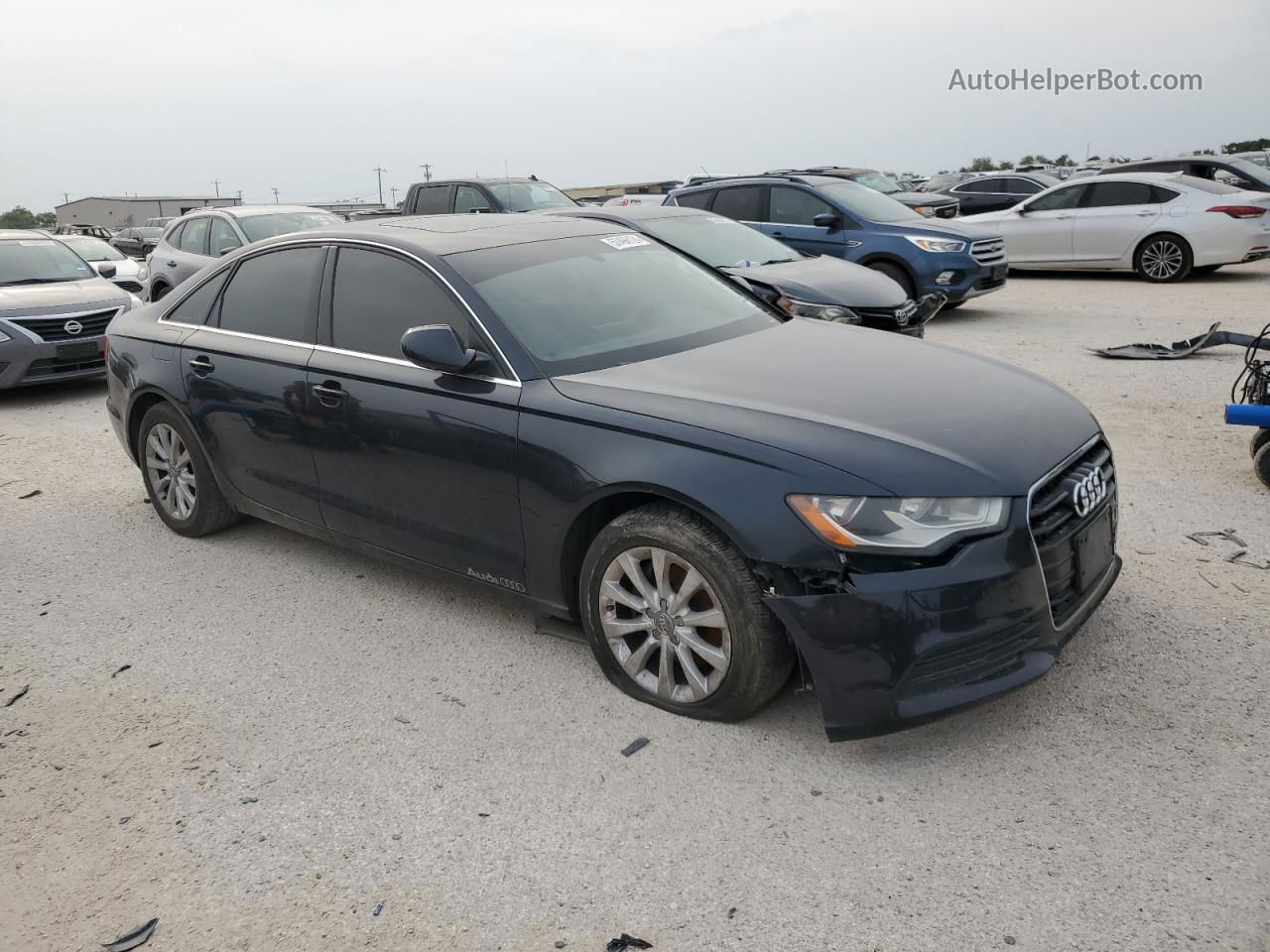 2013 Audi A6 Premium Blue vin: WAUCFAFC5DN104315