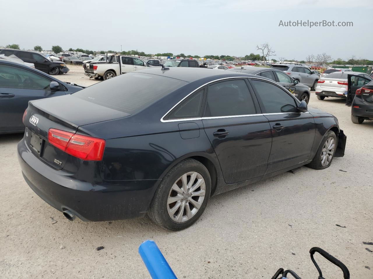 2013 Audi A6 Premium Blue vin: WAUCFAFC5DN104315