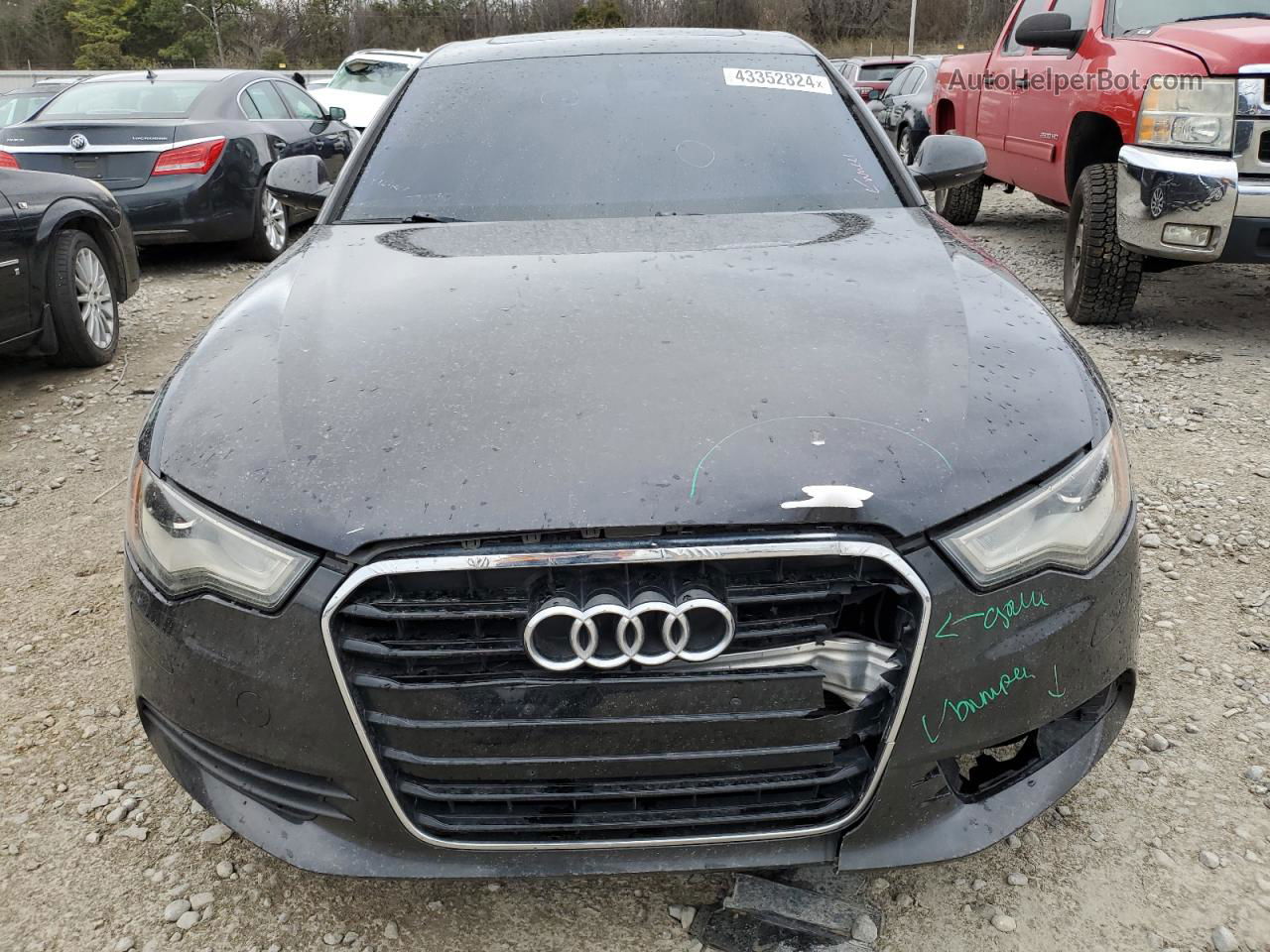 2014 Audi A6 Premium Black vin: WAUCFAFC8EN090332