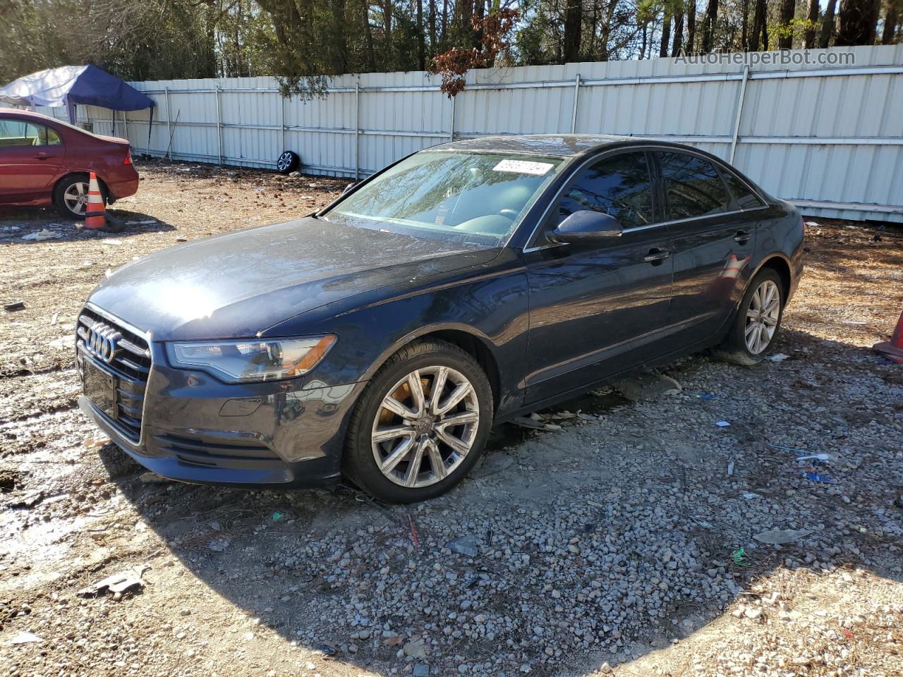 2014 Audi A6 Premium Charcoal vin: WAUCFAFC9EN149677