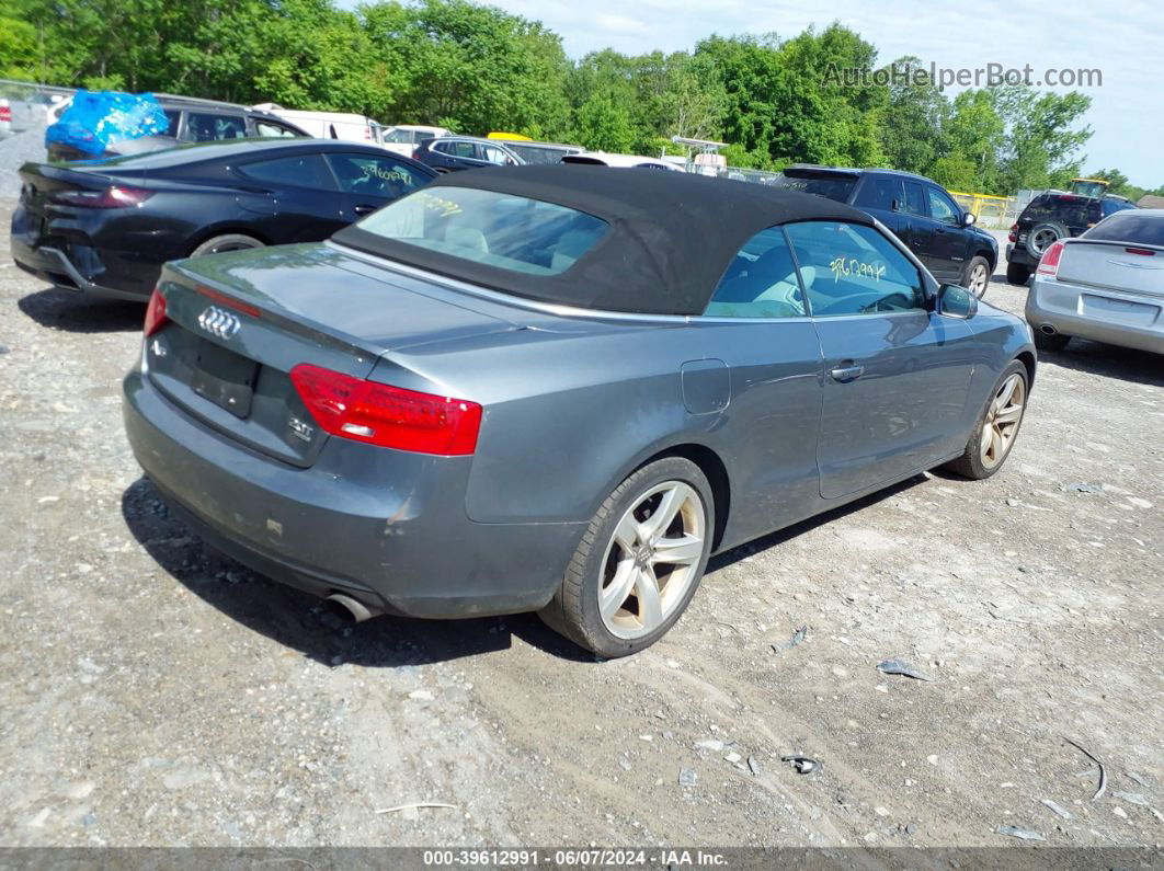 2014 Audi A5 2.0t Premium Gray vin: WAUCFAFH3EN002332