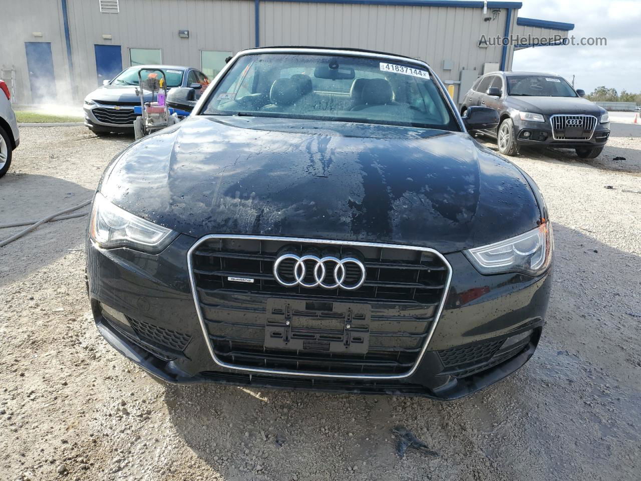 2014 Audi A5 Premium Black vin: WAUCFAFH6EN014538